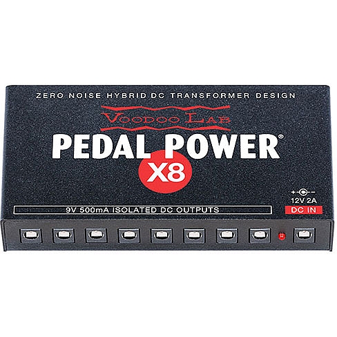 ギター Voodoo Lab PEDAL POWER X8 Voodoo Lab PPX8 Pedal Power X8 Isolated Power Supply 120571