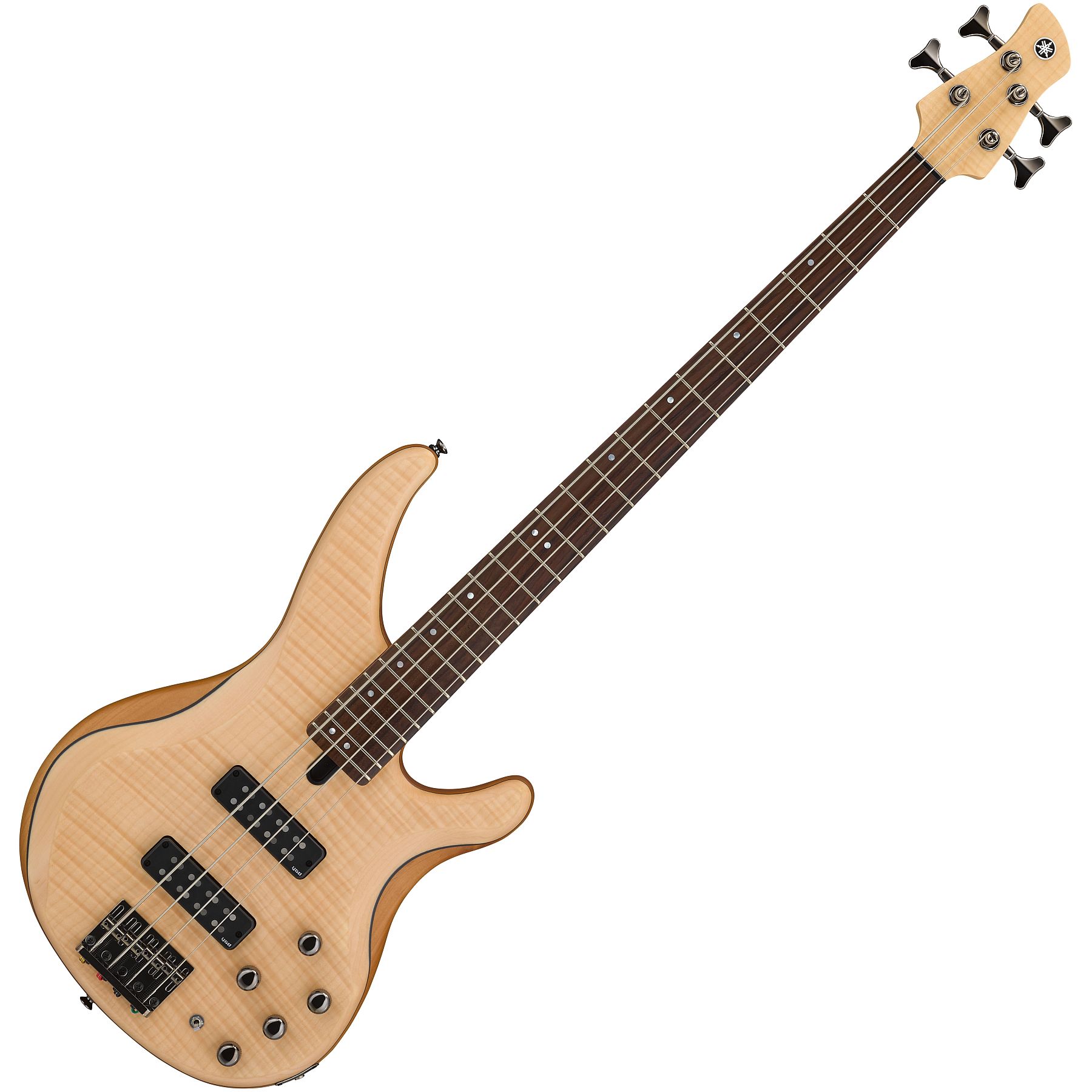 Yamaha TRBX604FM NS 600 Series 4-String RH Electric Bass-Natural Satin trbx-604-fm-ns
