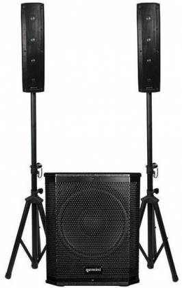 Gemini DJ LRX-1204 Portable Bluetooth All In One Line Speaker