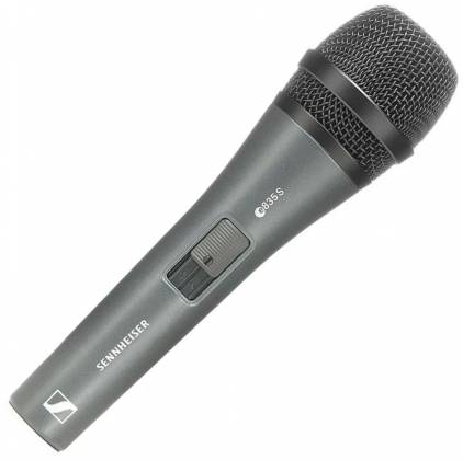 Sennheiser 3-PACK e835-S Dynamic Cardioid Microphone Package w ON/OFF Switch w Bag and Microphone Clamp 507359 Product Image 2