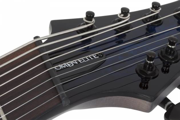 Schecter 2467-SHC Omen Elite-8 MS See-Thru Blue Burst 8-String RH Electric Guitar 2467-shc Product Image 15