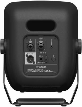 Yamaha STAGEPAS100BTR Battery Operated Portable PA with Mixer and Bluetooth - 120 dB Product Image 8