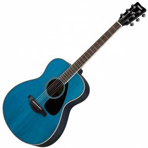 Yamaha FS820 TQ FS Series Concert 6-String RH Acoustic Guitar-Turquoise fs-820-tq