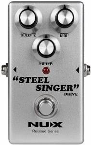 Nux Steel Singer Drive Reissue Series Overdrive Guitar Effects Pedal image