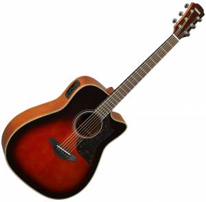 Yamaha A1M TBS 6-String RH Electric Acoustic Guitar - Tobacco Brown Sunburst a-1-m-tbs