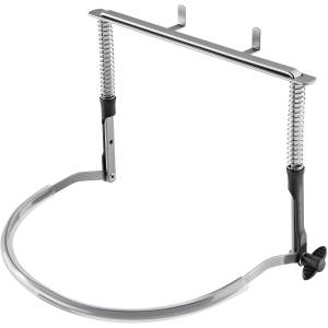 K&M 164/1-NICKEL Adjustable Harmonica Holder -  Nickel 16410-000-11 image