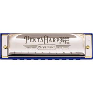Hohner M21BX-GM Pentaharp Harmonica for Guitarist in Key of G Minor image