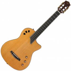 Cordoba Stage Artist Traditional Single Cutaway 6 String RH Acoustic Electric Classical Guitar with Case STAGE ART TRD WB