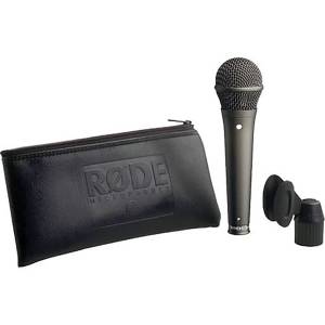 RODE S1-B Live Performance Cardioid Condenser Vocal Microphone-Black Finish